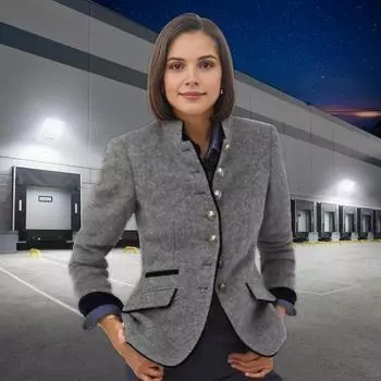 Yousheng осень-зима женское пальто контрастного цвета с воротником-стойкой на пуговицах с длинными рукавами толстый кардиган теплая шерстяная куртка S