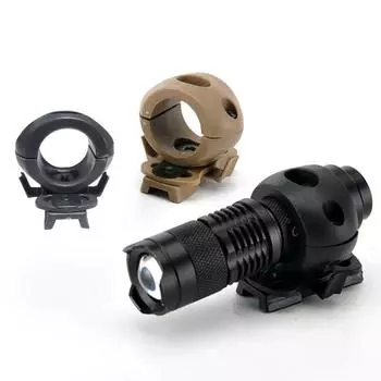 Yousheng открытый тактический быстроразъемный держатель фонарика для быстрого шлема армия зеленый