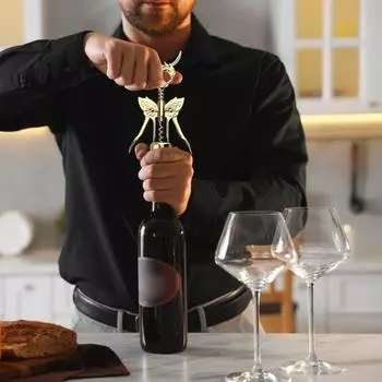 Yousheng открывалка для бутылок вина Butterfly Wing многофункциональный штопор для кухни ресторана Chateau и баров декор стола розового золота