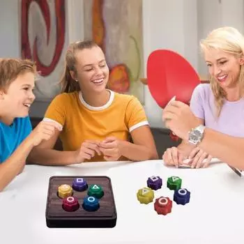 Yousheng Party Dice Toy Set Fun Kick Throw Game Kick Toys in The Air Knock Down Opper Stones Game Gong Basket Toss Sets
