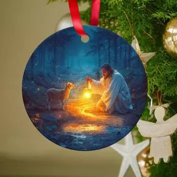 Yousheng пасхальный Иисус украшение 2D плоский акриловый подвесной орнамент зеркало заднего вида автомобиля украшение с подвесной веревкой для сумки дерево камин A
