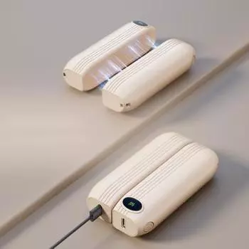 Yousheng перезаряжаемые грелки для рук с цифровым экраном быстрый нагрев безопасный в использовании магнитный беспроводной карманный обогреватель для рук оранжевый