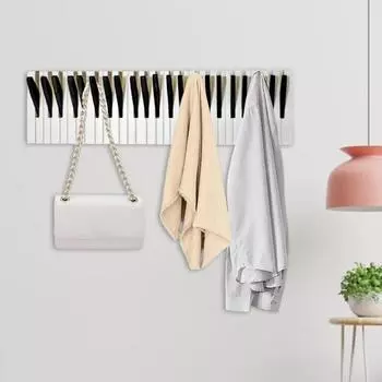 Yousheng Piano деревянная вешалка для одежды крючок для хранения креативная форма прочная несущая настенная вешалка для одежды настенное украшение