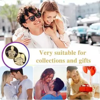 Yousheng Pin Up Girls Coin Funny Eagle And Tails Coins And Tails Coins Get Tails Get Head Sexy Coin Funny Prank Gifts for Men Women Date Night 1pc