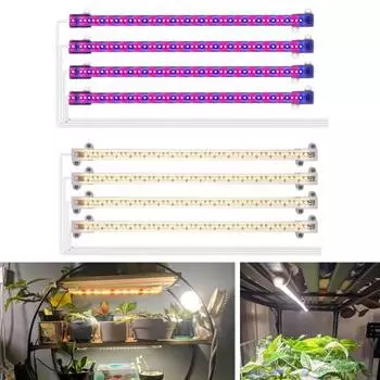Yousheng Plant Grow Light с автоматическим таймером, регулируемой яркостью, Plug-Play, простая установка, светодиодный светильник полного спектра для растений, настольная лампа для выращивания растений Colorful Light