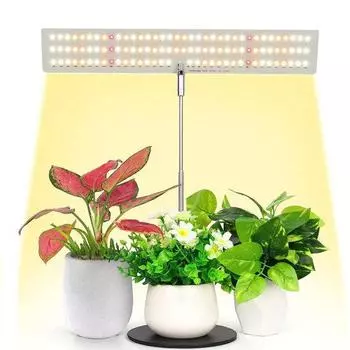 Yousheng Plant Grow Light с автоматическим таймером, высокой яркостью, регулируемой высотой, светодиодный светильник полного спектра для растений, настольная лампа для выращивания растений A
