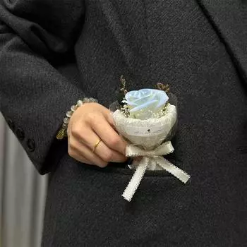 Yousheng Pocket Bouquet Мини искусственные цветы карманные искусственные розы подсолнух портативный букет сувенир свидание подарок для любимых