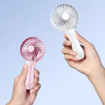 Yousheng Portable Handheld Fan Personal Mini Fan with 6 Speed Wind 1200mAh Rechargeable Battery Electric Fan for Travel Office