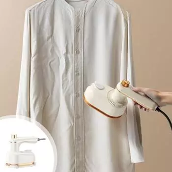 Yousheng портативный портативный паровой утюг для путешествий, складной электрический термопресс с быстрым нагревом, небольшая подвесная гладильная машина для одежды в общежитии бежевый