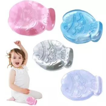 Yousheng Прозрачная игрушка-рыбка для снятия стресса, блестящая игрушка-щипок в виде морского леща, сенсорная игрушка для детей и взрослых, мягкая игрушка-мяч из термопластичной резины, успокаивающая игрушка-рыбка S фиолетовый