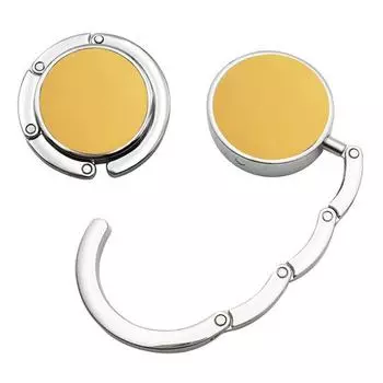 Yousheng Purse Holder Handbag Hook Foldable Design 11lbs Load-capacity Compact Size Portable Folding Purse Bag Hook серебряный