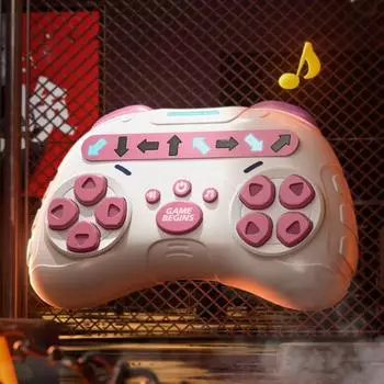 Yousheng Quick Push Rhythm Master игровой автомат для тренировки скорости реакции для детей и взрослых портативный обучающий игровой контроллер с подсветкой игрушка синий