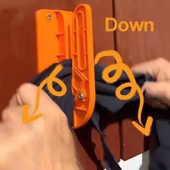 Yousheng Rag Cutter настенный легко режет ткань резак быстро устанавливается многофункциональный тряпичный резак для старых простыней футболок полотенец из овчины оранжевый