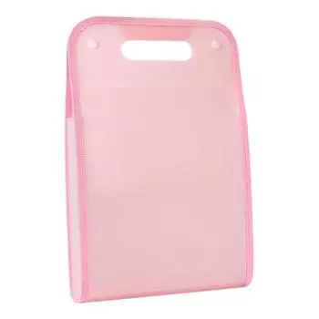 Yousheng Расширяющаяся папка-файл A4 13 отделений Полупрозрачный кейс для файлов с ручкой Водонепроницаемый органайзер для документов Студенческие контрольные работы Школьные принадлежности D