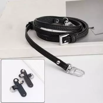 Yousheng Регулируемый комплект ремней для сумки, искусственный кожаный плечевой ремень с металлическими пряжками, сменный ремень для сумки через плечо для женской мини-сумки через плечо коричневый