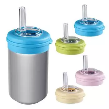 Yousheng Reusable Soda Can Lid with Straw BPA-Free Silicone Cover for Standard Cans Spill-Proof Pop Can Lids for Coke Beer