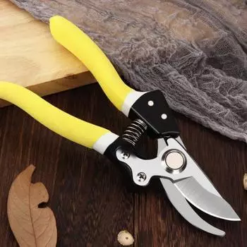 Yousheng садовые ножницы с острым лезвием из нержавеющей стали, ножницы для обрезки ветвей деревьев, ножницы для домашнего использования чёрный