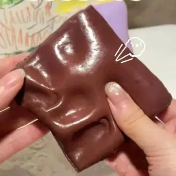 Yousheng шоколадный тост сжимаемая игрушка медленно восстанавливается снятие стресса тревожности портативный для детей подростков взрослых имитация еды хлеб сжимается сенсорная игрушка-фиджет кофейный