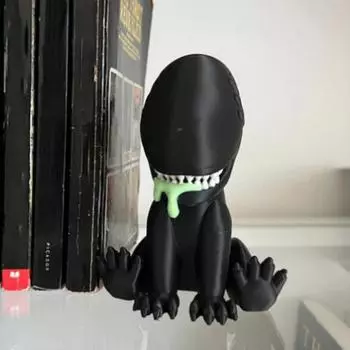 Yousheng сидящая фигурка инопланетян ужас черные инопланетяне смоляная статуя инопланетяне скульптура существа домашний офис настольное украшение орнамент