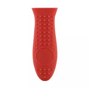 Yousheng Silicone Pot Handle Cover Non-slip Heat Insulation Grip Steamer Casserole Pan Holder Kitchen Cookware for Home Professional Use красный