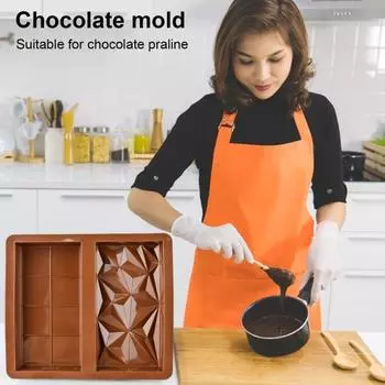 Yousheng силиконовая форма для шоколада глубокая плитка толстые конфеты пралине форма для торта шоколадные изделия изделия из смолы мыло свечи желе кубики льда A