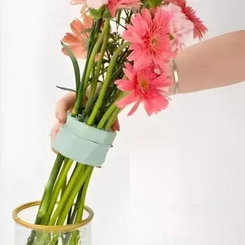 Yousheng силиконовый спиральный держатель для стебля икебаны DIY букет ваза-твистер цветочный горшок сетка с несколькими отверстиями подставка для фиксации растений инструменты для цветочной композиции чистый