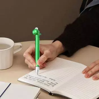 Yousheng Симпатичные шариковые ручки такса ручки 1 мм черные чернила мультяшные ручки собаки для школы офиса емкостная сенсорная ручка для планшетов телефонов серебряный