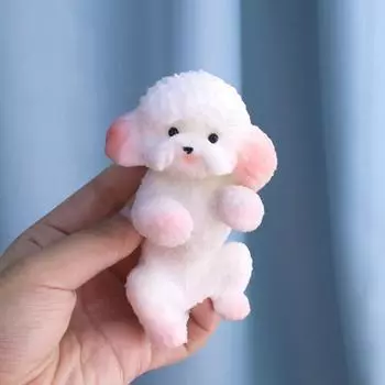 Yousheng Simulation Dog Squeeze Toy Anxiness stress Relief Punch Sensory Toy Kids Teens Adults Soft TPR Anti-Stress Ball Animal Fidget Toy F