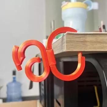 Yousheng Складной G-образный крюк Прочный Несущий Компактный Портативный Универсальный Использование DIY Крепления для рюкзака Крючки для вешалок Тактическое снаряжение