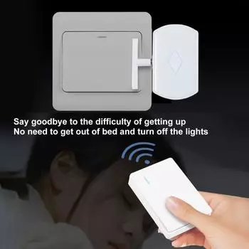 Yousheng Smart Switch беспроводной контроллер освещения с дистанционным управлением не требуется проводка универсальный простой в установке выключатель света кнопочный толкатель A