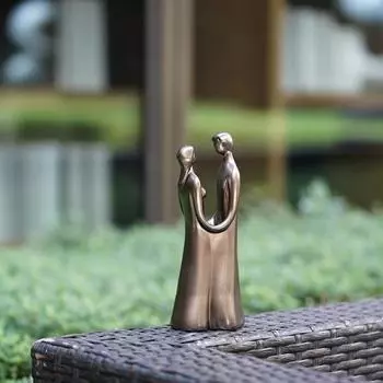 Yousheng смоляная парная скульптура абстрактное искусство парная статуэтка настольная парная скульптура любовный подарок для него женщины годовщина девичник Double Person