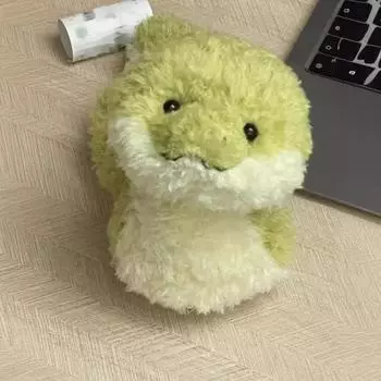 Yousheng Snake Plush Doll Мягкая игрушка для девочки и мальчика, ручная работа, пушистая плюшевая змея, подарок для новорожденных на дни рождения, праздники 28cm