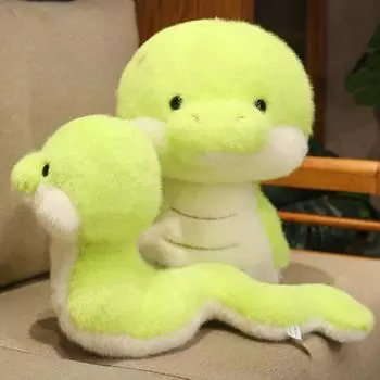 Yousheng Snake Plush Doll Мягкая плюшевая игрушка для детей и взрослых, мягкая игрушка в виде змеи для дней рождения 40cm Snake