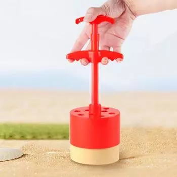 Yousheng Snowball Maker Clips Kids Snowball Maker Clips Clamps Outdoor Winter Play Toys Plastic Sand Tools for Beach красный