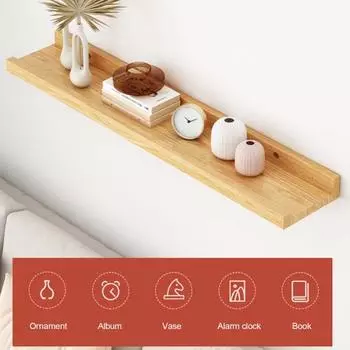 Yousheng Современная настенная стойка для хранения вещей Прочная несущая способность Простая установка Плавающие полки для ванной комнаты Дисплей-органайзер