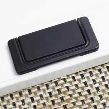 Yousheng современная невидимая дверная ручка шкафы ящики ручки из алюминиевого сплава скрытая невидимая дверная ручка чёрный