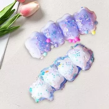 Yousheng Star Cream Strip Squeeze Toy, игрушка для снятия стресса, имитация еды, сенсорная игрушка для детей и взрослых, мягкий TPR-мяч для снятия стресса, успокаивающий десерт, игрушка-фиджет A