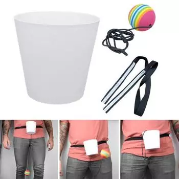 Yousheng Swing Ball Game с нейлоновым поясом Cup Снятие стресса Взрослые Семейные Вечерние Качели Пенный Мяч Выездная Девичник Пьяная Вечеринка Интерактивная Игра Sets