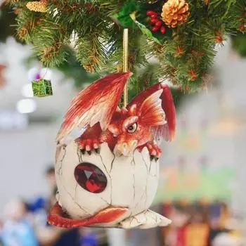 Yousheng Swinging Dragon Автомобильное Зеркало Подвесное Украшение Рождественская Елка Автомобильный Подвесной Декор Акриловые Универсальные Аксессуары Для Интерьера Автомобиля C