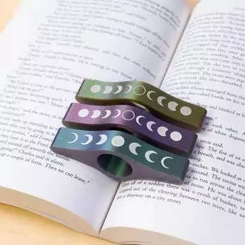 Yousheng Thumb Book Page Holder Легкое чтение одной рукой Универсальный размер Практичный инструмент для чтения Библиотечный аксессуар