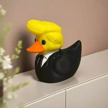 Yousheng Trump Duck Украшение мультяшный костюм утка фигурка 3D печатная коллекционная утка для приборной панели автомобиля и домашнего стола книжная полка Декор Duck