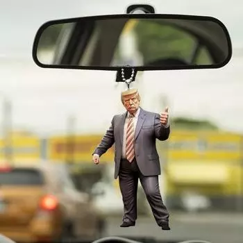 Yousheng Trump подвеска для автомобиля подвеска 2D зеркало заднего вида автомобиля рюкзак украшение подвеска сумка на плечо школьная сумка подвеска A