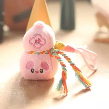 Yousheng тыква подвеска плюшевый брелок для девочек и мальчиков рюкзак автомобильный кошелек аксессуары тыква украшение с колокольчиком кукла подвеска зелёный