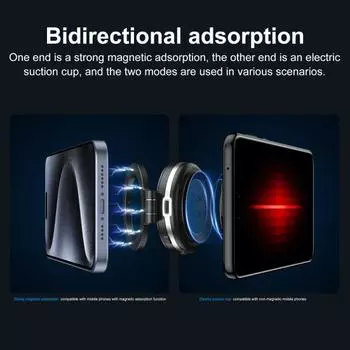 Yousheng вакуумный магнитный автомобильный держатель для телефона, вращающийся на 360 градусов, крепление для сотового телефона с сильным всасыванием для автомобиля, кухни, спортзала, ванны, душа чёрный
