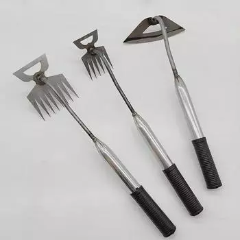 Yousheng Weeding Hoe 2 в 1 Ручной Удалитель Сорняков Ручной Удалятель Сорняков Для Сада И Газона Рыхление Почвы Прополка Трава A