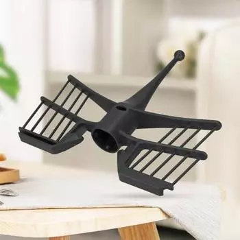 Yousheng венчик для смешивания эргономичный надежный пластиковый креативный венчик в форме бабочки для Thermomix-TM31/TM6/TM5 чёрный