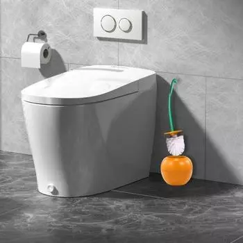 Yousheng вишневая щетка для унитаза с держателем, чаша с длинной ручкой, удобная ручка, бытовой инструмент для чистки ванной комнаты, очиститель