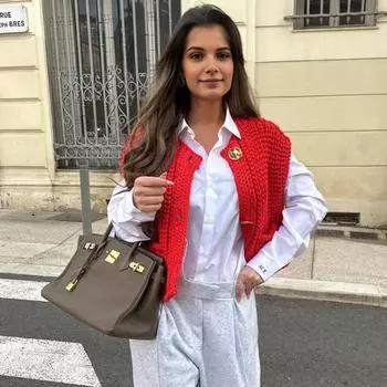 Yousheng Женский вязаный жилет с V-образным вырезом, безрукавка, пальто с карманами, весна-осень, вязаный кардиган, повседневная одежда M темно-синий