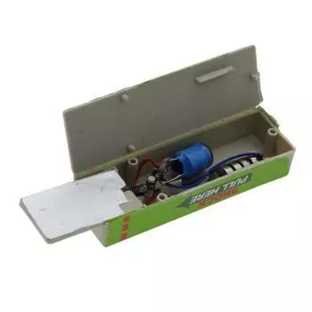 Yousheng Забавный электрический шок, жевательная резинка, грязь, первоапрельская шутка, гаджет белый