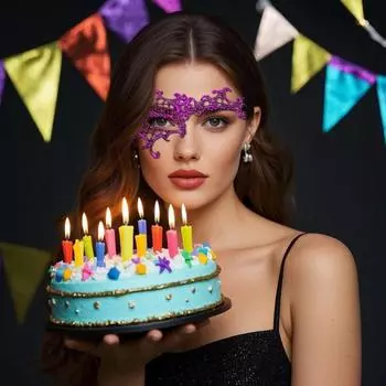 Yousheng женская сексуальная кружевная маска венецианская полумаска женская девушка одноглазая маска для карнавала выпускной маскарадный костюм вечеринки